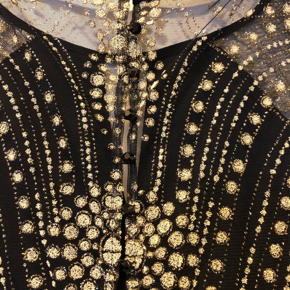 Badgley Mischka gorgeous long black gown - Picture 7 of 8